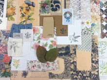 Load image into Gallery viewer, Botany and Nature Ephemera Pack for Junk Journaling