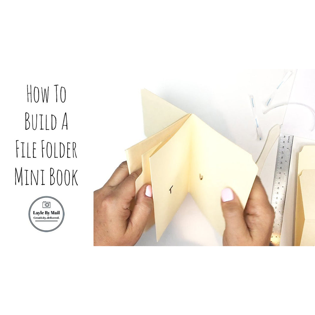 How to Build a File Folder Mini Book - FREE CLASS