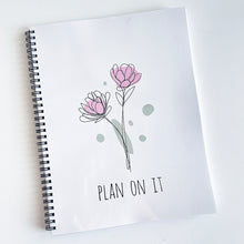 Load image into Gallery viewer, plan.on.it  Weekly Planner - Choose from one of 16 Cover Designs