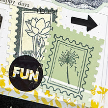Load image into Gallery viewer, Postage Builder | Flowers - 4x4 Stamp Set