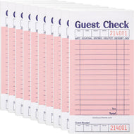 Light Pink Guest Checks - 10 Pack
