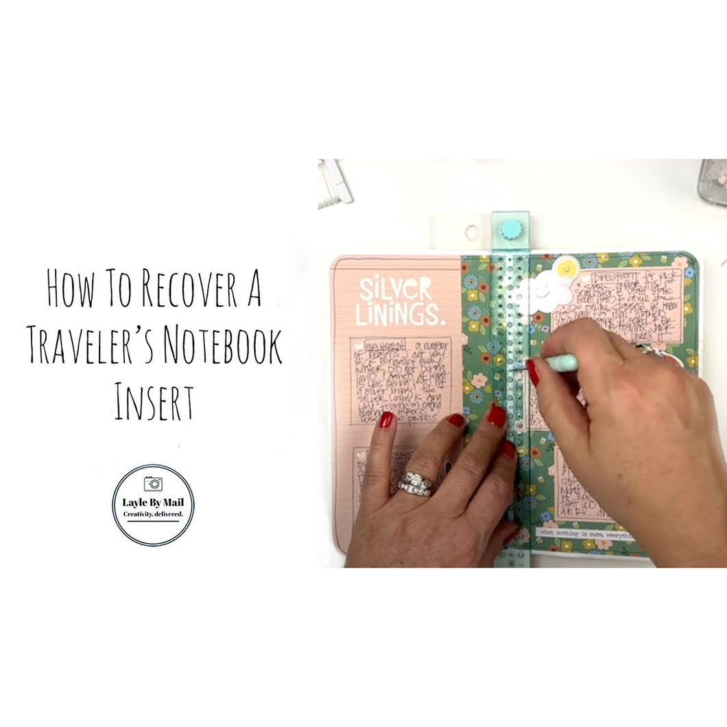 How to Recover a Traveler's Notebook Insert | FREE CLASS