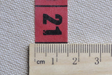 Load image into Gallery viewer, Red Numbers Washi Tape