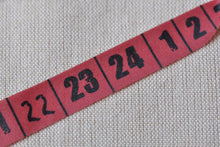 Load image into Gallery viewer, Red Numbers Washi Tape