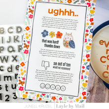 Load image into Gallery viewer, Layle By Mail | Christi Alpha 5x7 Stamp Set
