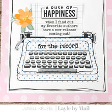 Load image into Gallery viewer, Typewriter Pocket Metal Die