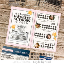 Load image into Gallery viewer, Typewriter Keys Alpha - 5x7 Stamp Set
