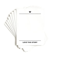 Load image into Gallery viewer, Elle&#39;s Studio | Love This Story 3x4 Cards