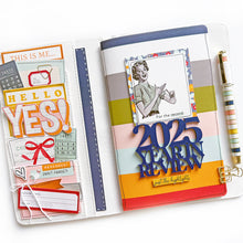 Load image into Gallery viewer, *PRE-ORDER* 2025 Year in Review Traveler&#39;s Notebook Project Kit - Shipping MID JANUARY