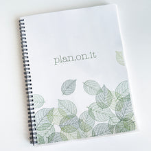 Load image into Gallery viewer, plan.on.it  Weekly Planner - Choose from one of 5 Cover Designs