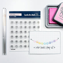 Load image into Gallery viewer, Layle By Mail | Letter Beads - 4x4 Stamp Set