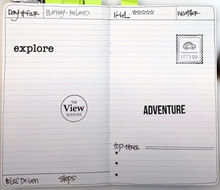 Load image into Gallery viewer, Document Your Travels 6x8 Stamp Set