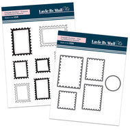 Postage Builder Frames Stamp Set & Metal Dies Bundle