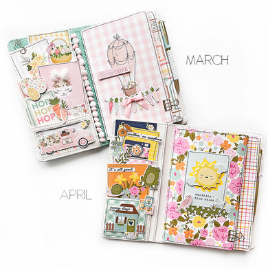 March/April Traveler's Notebook Kit