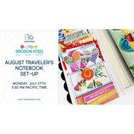 August 2026 Traveler's Notebook Set-up | FREE CLASS