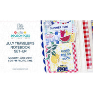July 2026 Traveler's Notebook Set-up | FREE CLASS