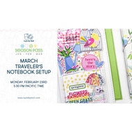 March 2026 Traveler's Notebook Set-up | FREE CLASS