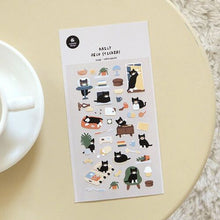 Load image into Gallery viewer, Suatelier Design | No: 1139 - Cat's Catch! Deco Sticker