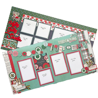 Christmas Memories Layouts Kit