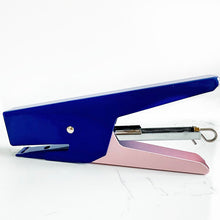 Load image into Gallery viewer, Navy/Blush Pink Stapler + 1000 Staples