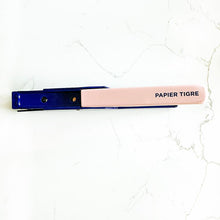 Load image into Gallery viewer, Navy/Blush Pink Stapler + 1000 Staples