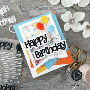 Photoplay Paper | Say It With Stamps - A2 Nested Pennant Metal Die Set