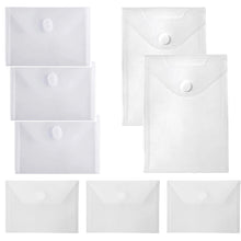 Load image into Gallery viewer, Flat Storage Envelopes With Velcro Closure - Variety Pack set of 8