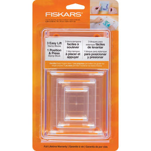 Fiskars 4 Piece Stamp Block Set