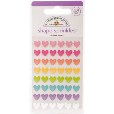 Rainbow Hearts Sprinkles