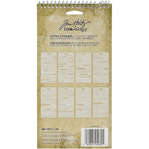 Tim Holtz Idea-ology Clippings Wordstrip Stickers