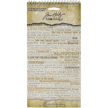 Load image into Gallery viewer, Tim Holtz Idea-ology Clippings Wordstrip Stickers