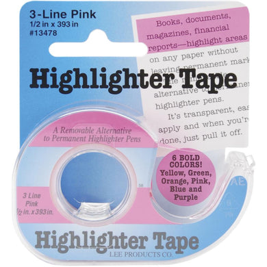 Highlighter Tape - Pink