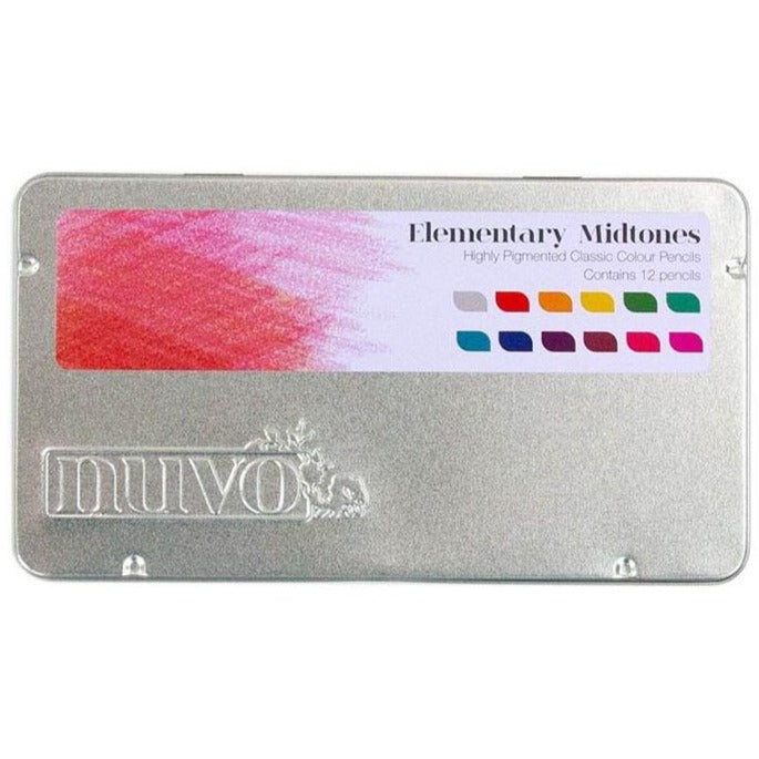 Nuvo Classic Color Pencils - Elementary Midtones
