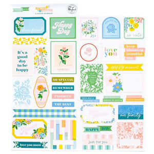 Flower Market 6x12 Cardstock Stickers