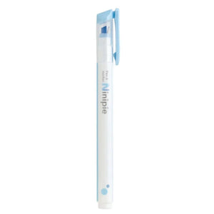 Sun-Star Ninipie Blue Dual Tip Pen & Highlighter