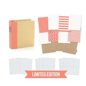 Limited Edition 6x8 CORAL SN@P! Binder
