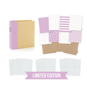 Limited Edition 6x8 LILAC SN@P! Binder