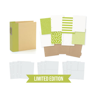 Limited Edition 6x8 LIME SN@P! Binder