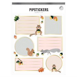 Squirrelled Away Label Stickers (5 Sheets)