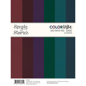 Color Vibe Darks 6x8 Paper Pad