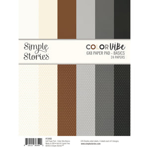 Color Vibe Basics 6x8 Paper Pad
