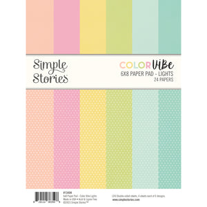 Color Vibe Lights 6x8 Paper Pad