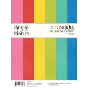 Color Vibe Summer 6x8 Paper Pad