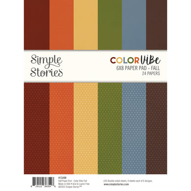 Color Vibe Fall 6x8 Paper Pad