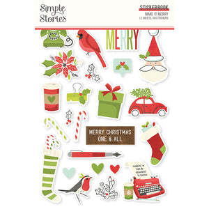 Make It Merry Sticker Book