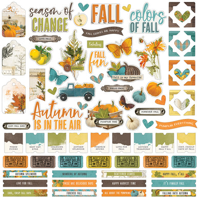 Simple Stories | Simple Vintage - Country Harvest 12x12 Cardstock Stickers