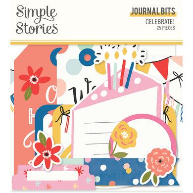Simple Stories | Celebrate - JOURNAL BITS Die Cut Ephemera