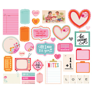 Heart Eyes JOURNAL BITS Die Cut Ephemera