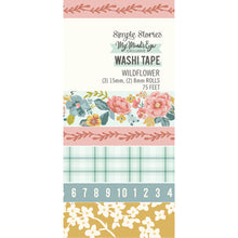 Load image into Gallery viewer, Wildflower Washi Tape