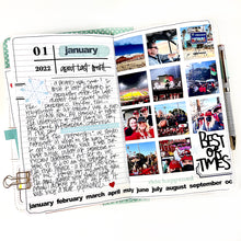 Load image into Gallery viewer, 12 Months Washi Tape - EXCLUSIVE